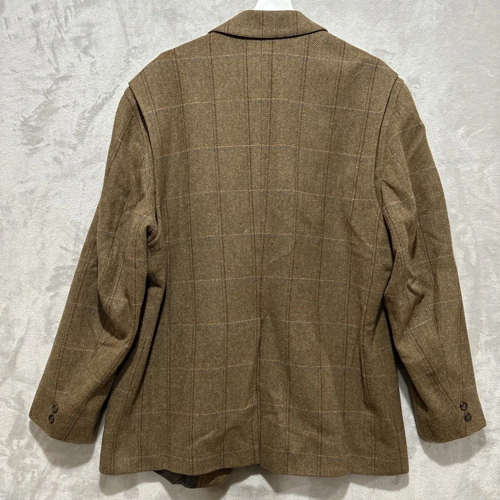 Pendleton Men's 3 Button Wool Blazer Jacket Men's Size XL Plaid
